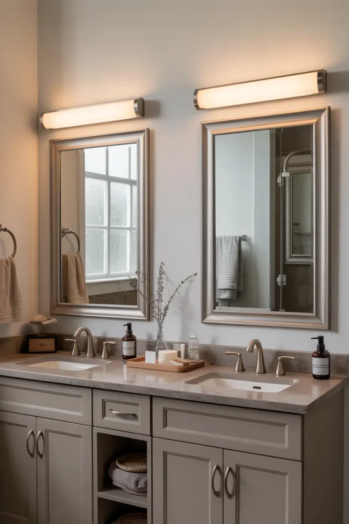 The Right Size Light for Your Mirror