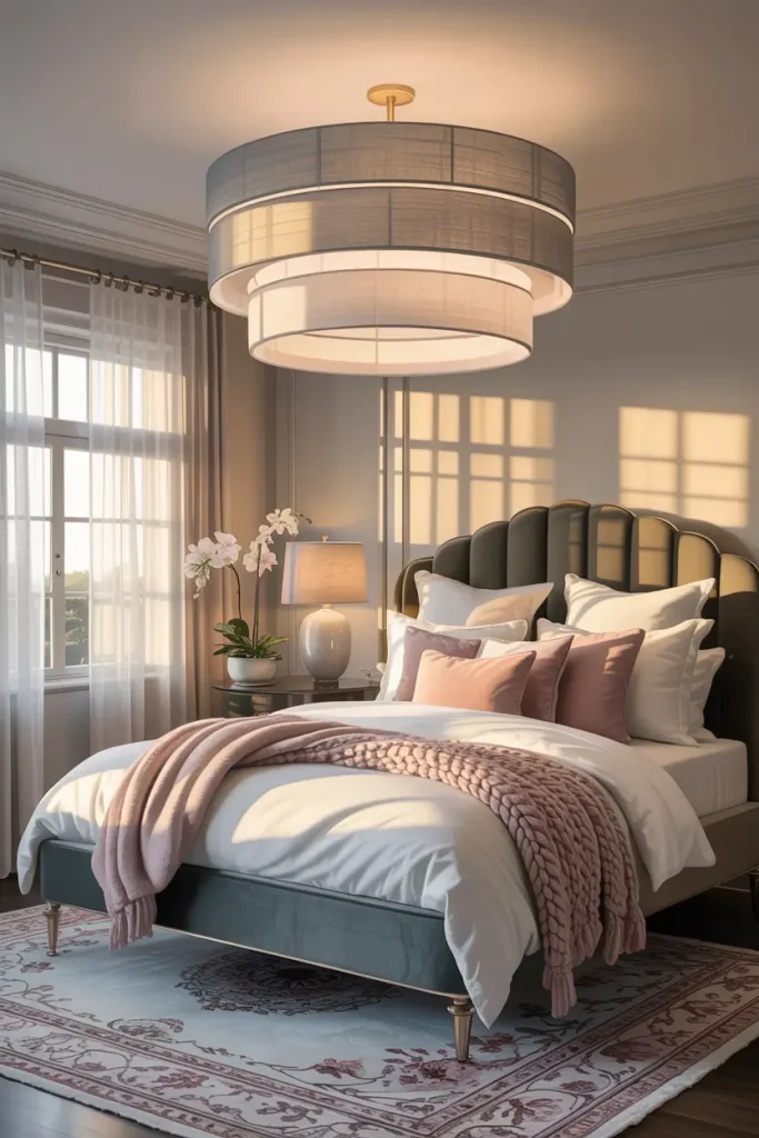 Tiered Drum Shades