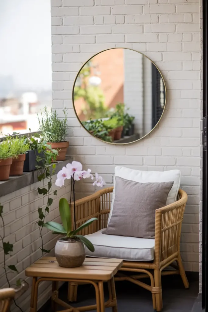 Use Mirrors to Open the Space