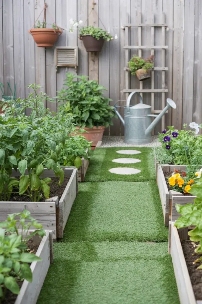 Use Turf in Garden Bed Fillers