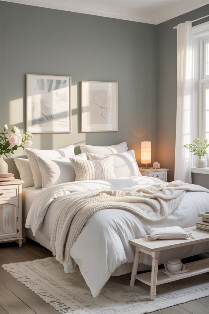 Use White Bedding for a Fresh Look