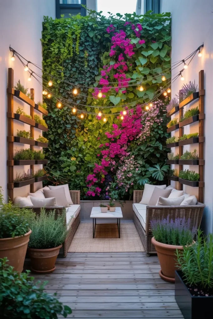 Vertical Gardens for Lush Privacy