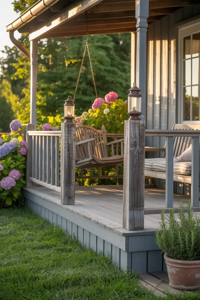 Vertical Skirt Boards for a Classic Farmhouse Look