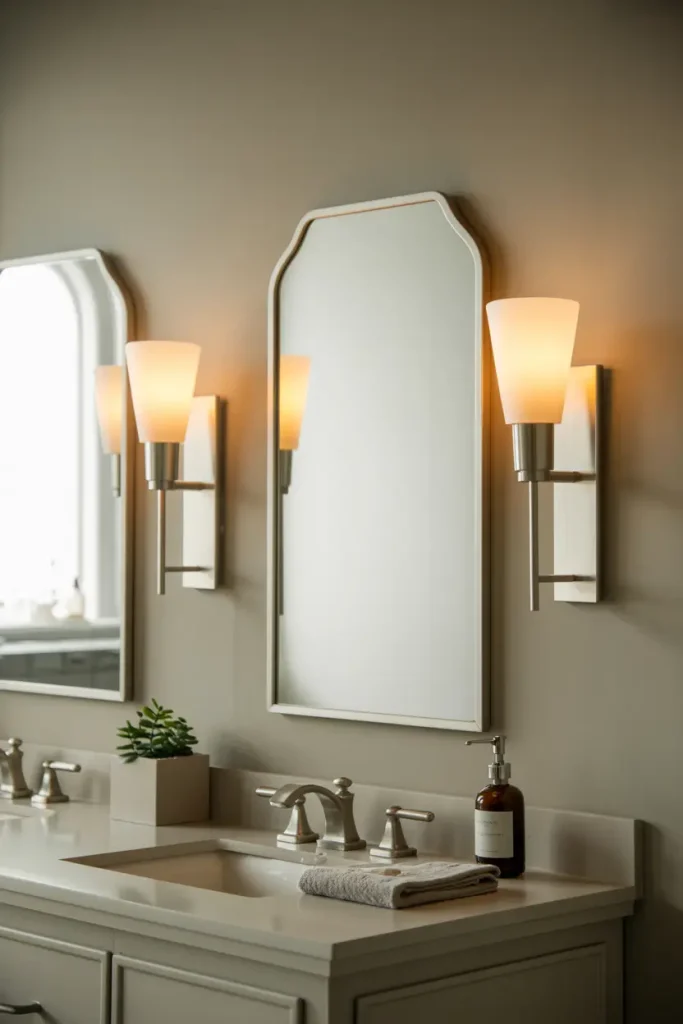 Wall Sconces That Add Symmetry
