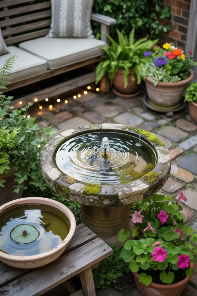 Water Features for Calm and Sound