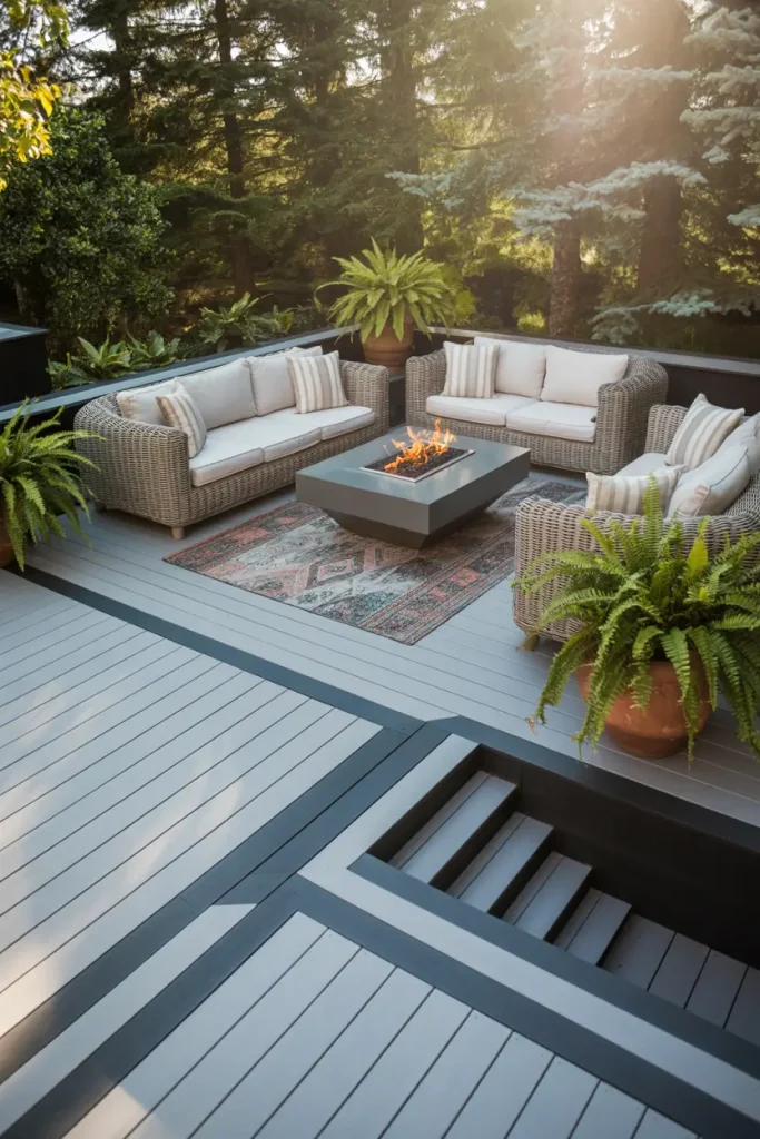 Why Grey Two-Tone Decking Is a Smart Outdoor Choice