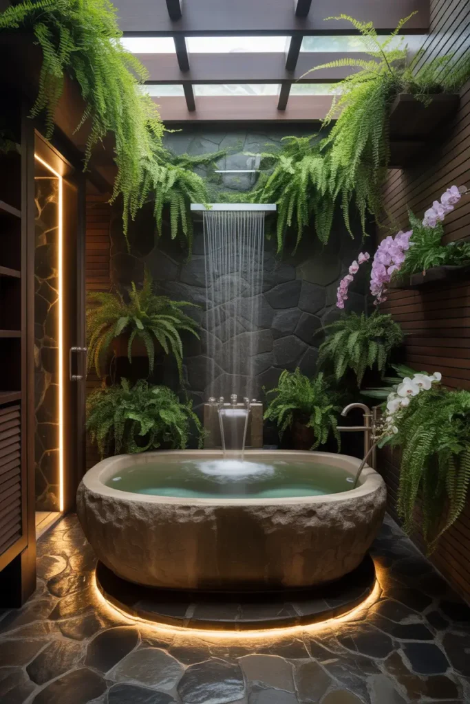Why a Rainforest Theme Makes Your Bathroom Feel Like a Retreat
