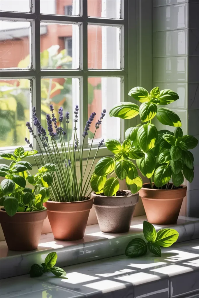Windowsill Herb Garden