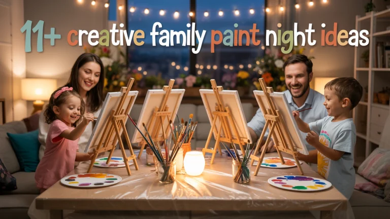 11+ Creative Family Paint Night Ideas