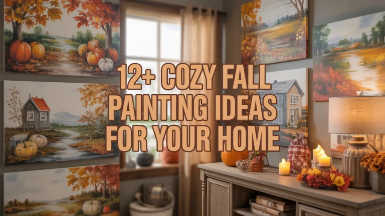 12+ Cozy Fall Painting Ideas for Your Home