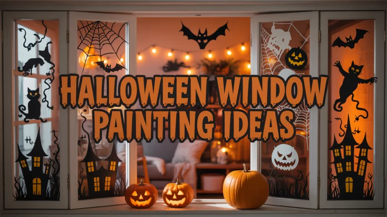 12+ Creative Halloween Window Painting Ideas