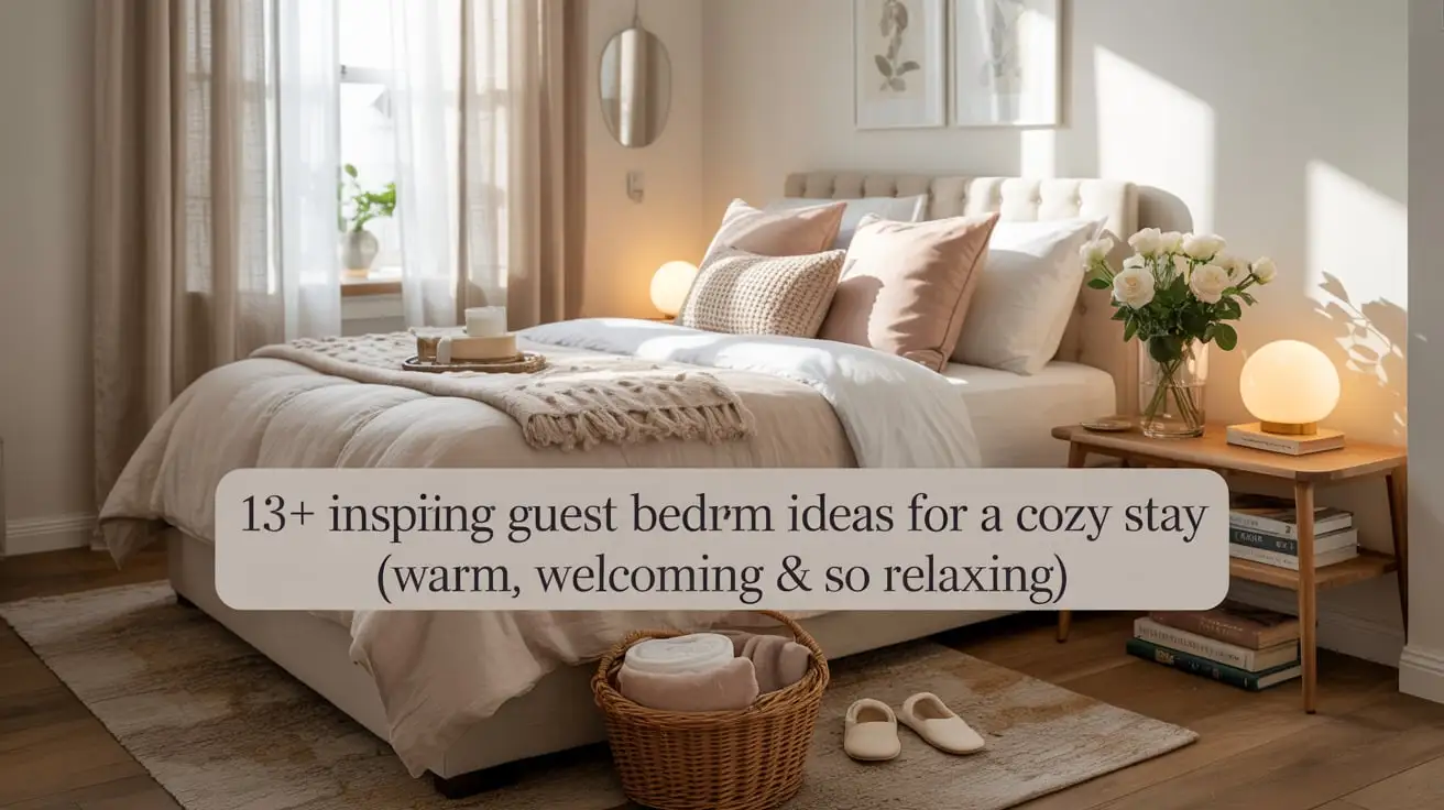13+ Inspiring Guest Bedroom Ideas for a Cozy Stay