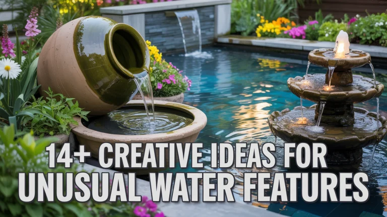 14+ Creative Ideas for Unusual Water Features