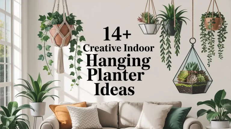 14+ Creative Indoor Hanging Planter Ideas