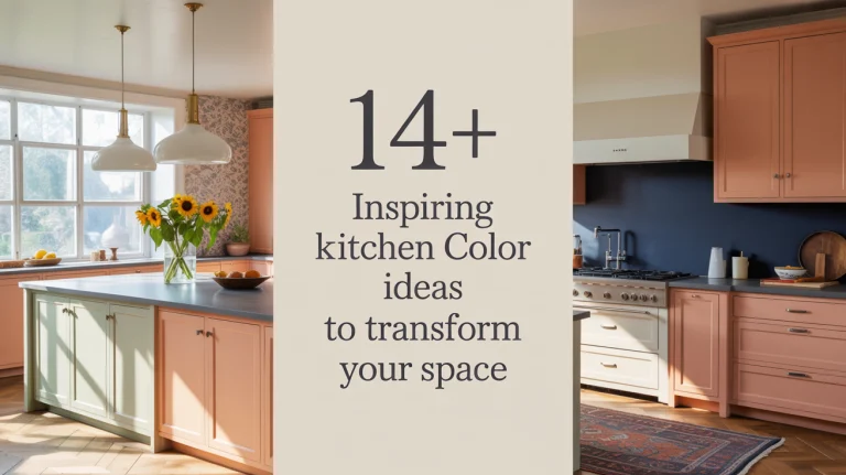 14+ Inspiring Kitchen Color Ideas to Transform Your Space