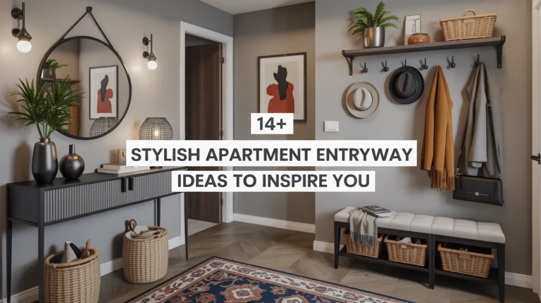14+ Stylish Apartment Entryway Ideas to Inspire You