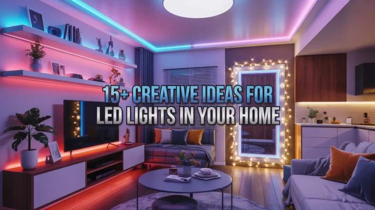 15+ Creative Ideas for LED Lights in Your Home