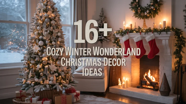 16+ Cozy Winter Wonderland Christmas Decor Ideas