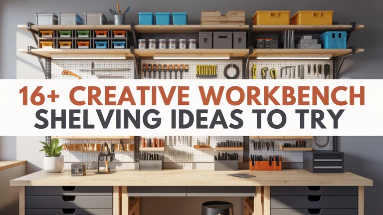 16+ Creative Workbench Shelving Ideas to Try