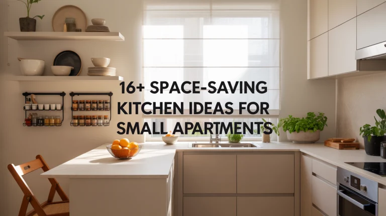 16+ Space-Saving Kitchen Ideas for Small Apartments