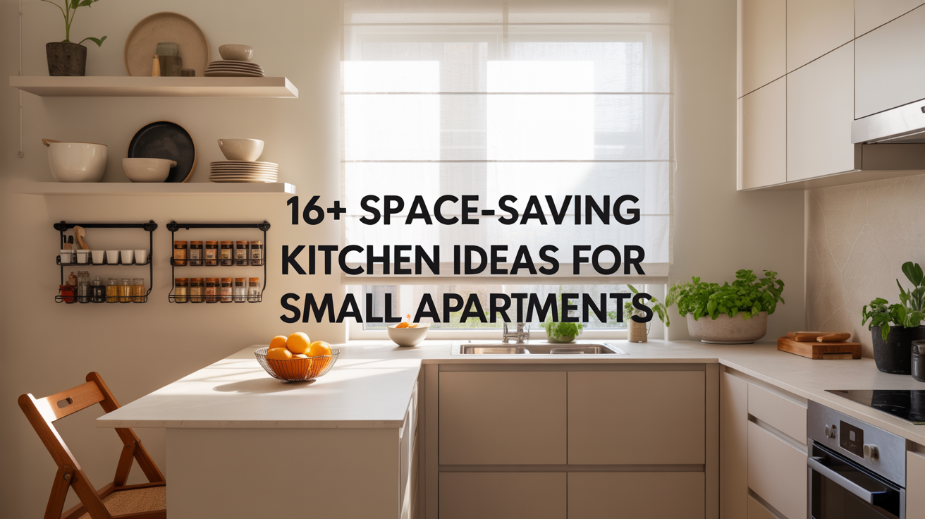 16+ Space-Saving Kitchen Ideas for Small Apartments