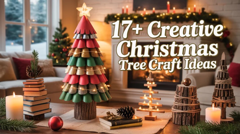 17+ Creative Christmas Tree Craft Ideas