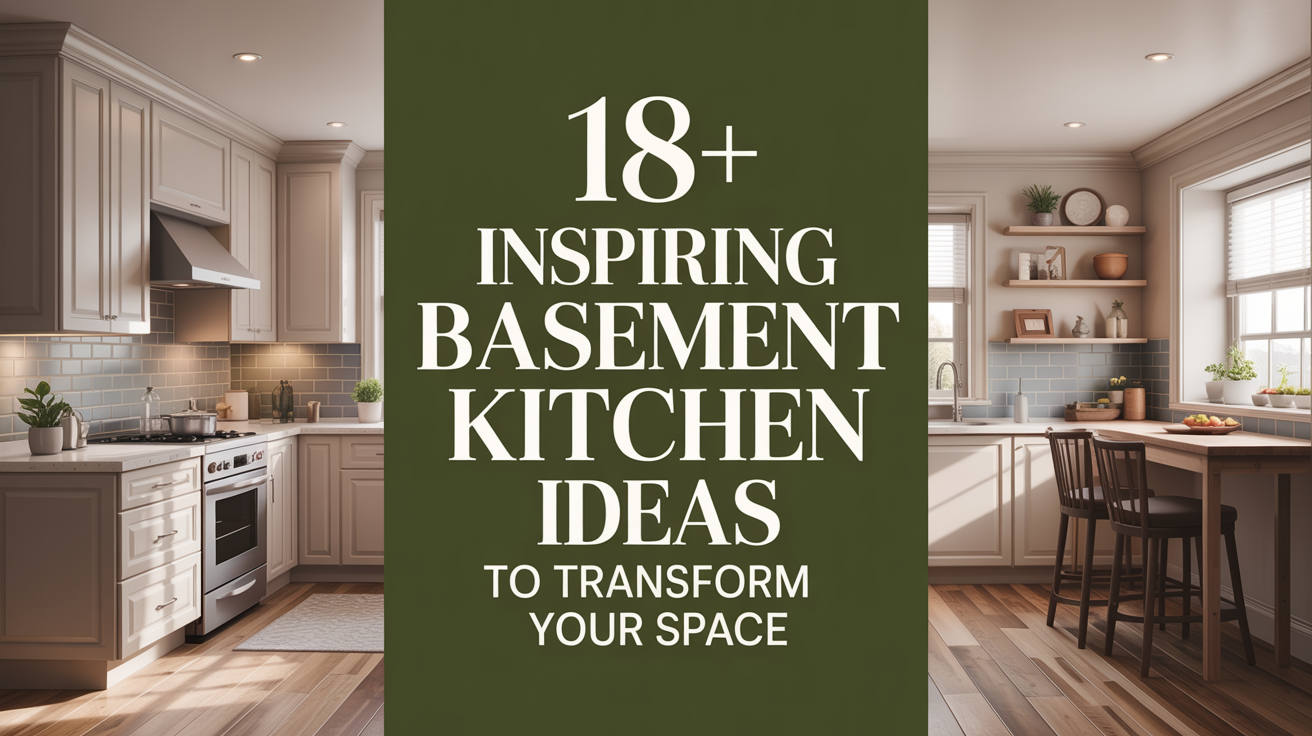 18+ Inspiring Basement Kitchen Ideas to Transform Your Space