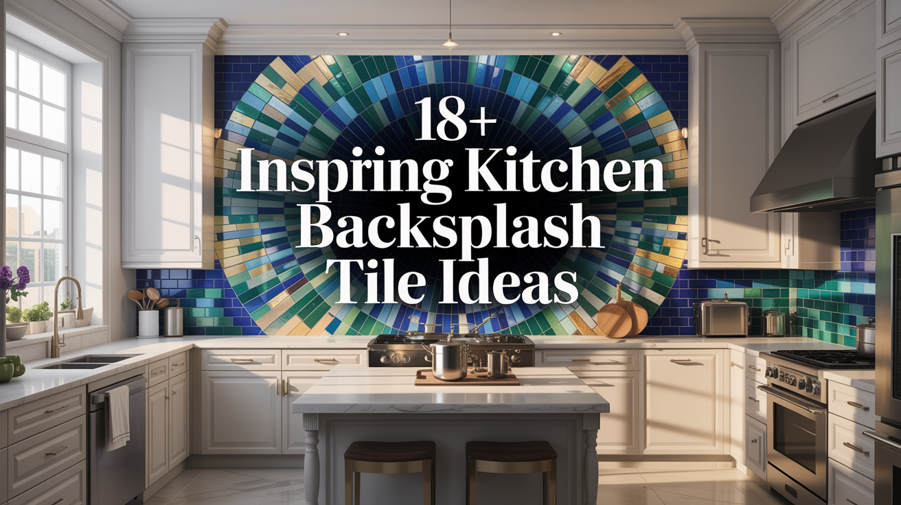 18+ Inspiring Kitchen Backsplash Tile Ideas