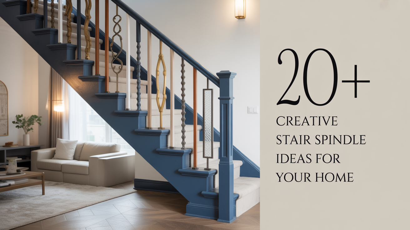 20+ Creative Stair Spindle Ideas for Your Home