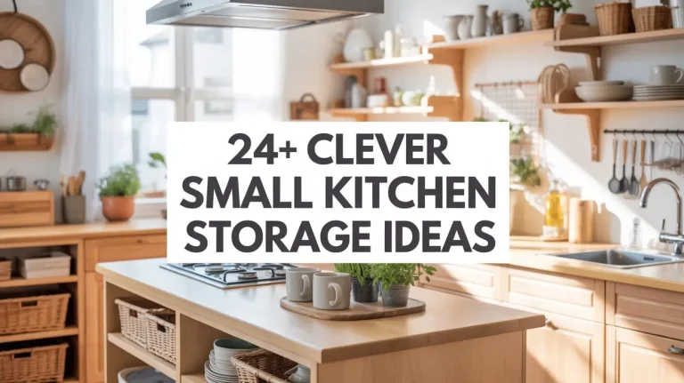 24+ Clever Small Kitchen Storage Ideas