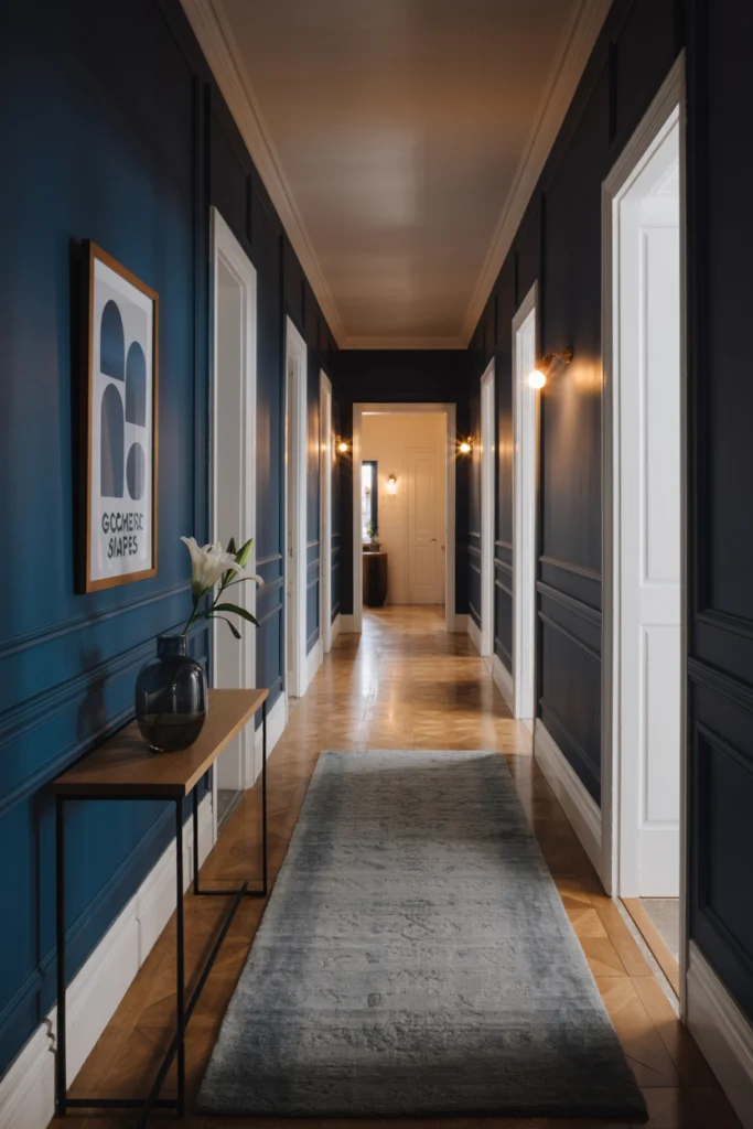 Add Depth with Deep Navy Paint