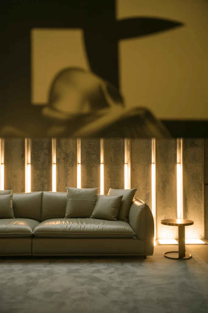 Add Drama with Recessed LED Channels