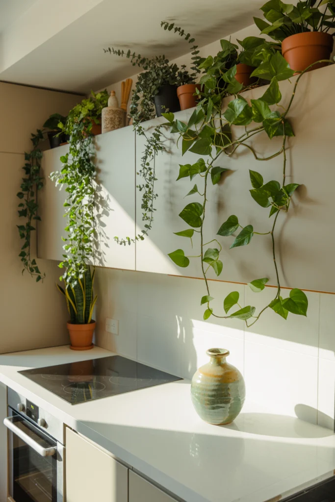 Add Greenery for a Fresh Look