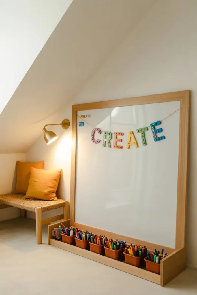 Add a Chalkboard or Whiteboard Wall