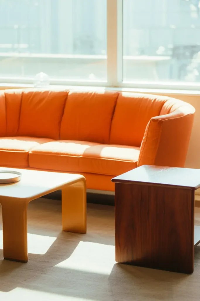 Balance with warm wood tones