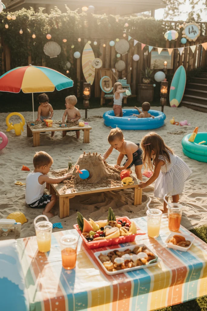 Beach-Themed Backyard Bash