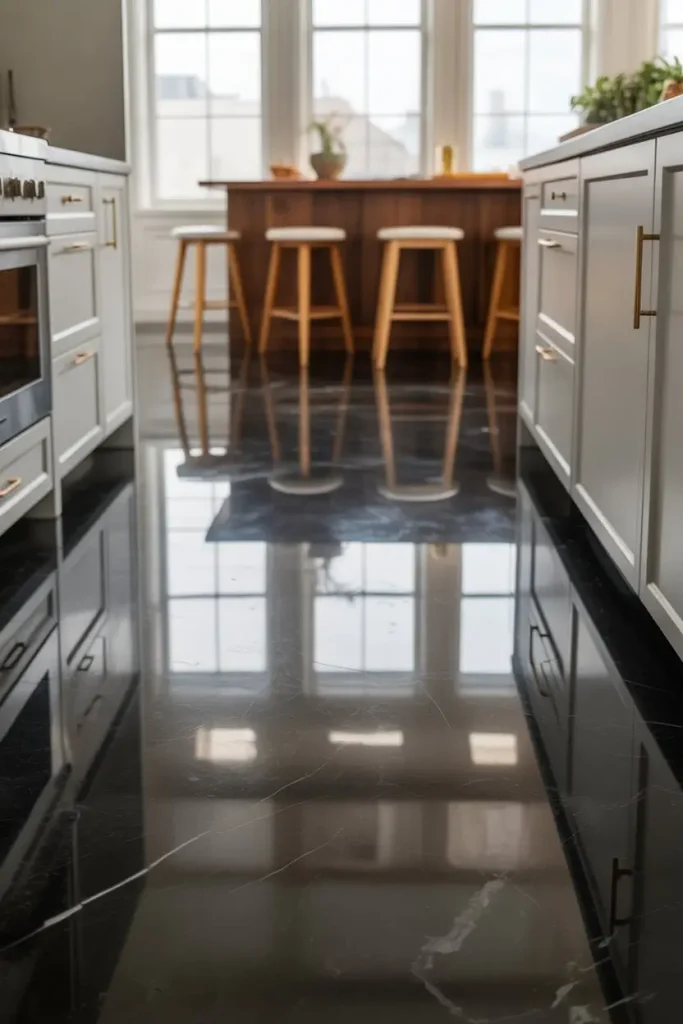 Black Marble That Makes a Bold Statement