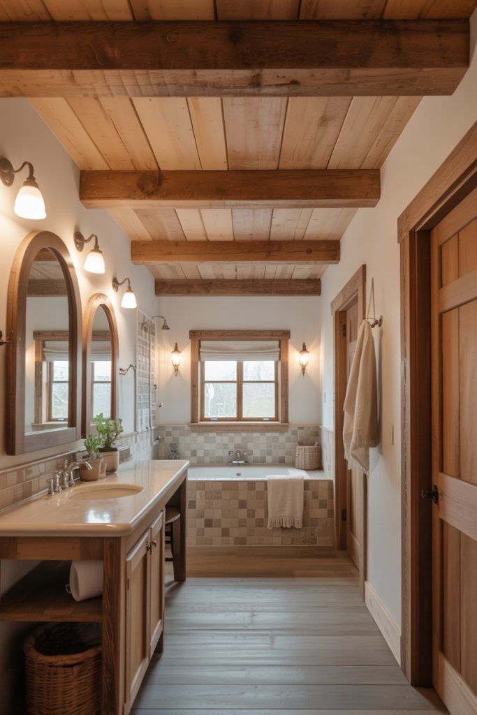 Blend with Ceiling Beams