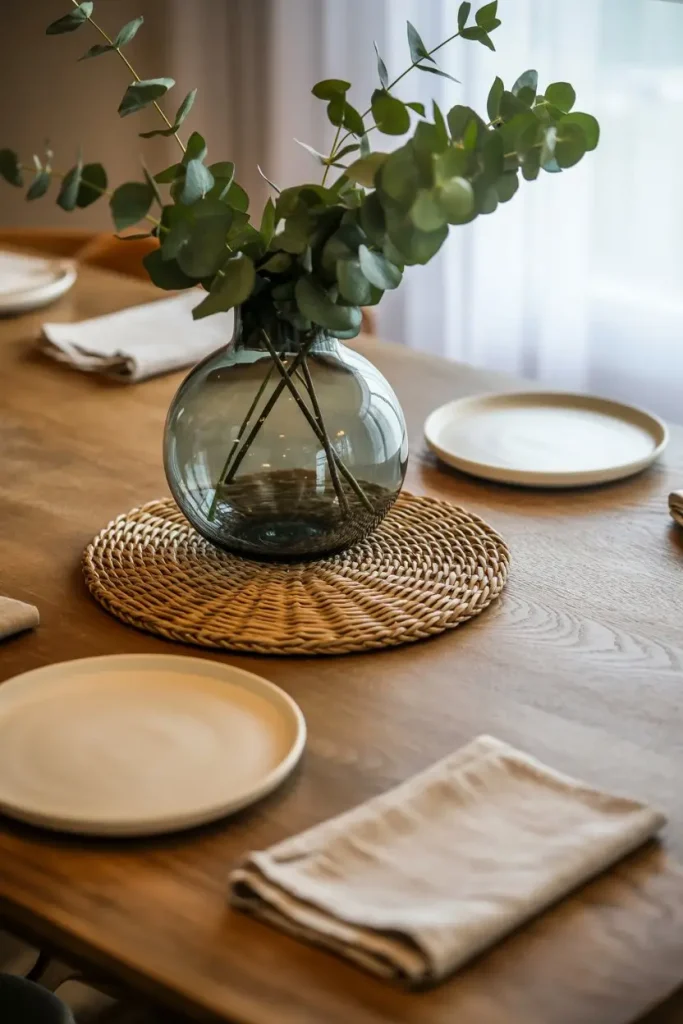 Bring In Texture With Woven Accents