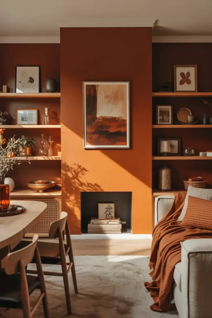 Burnt Sienna for Dramatic Warmth
