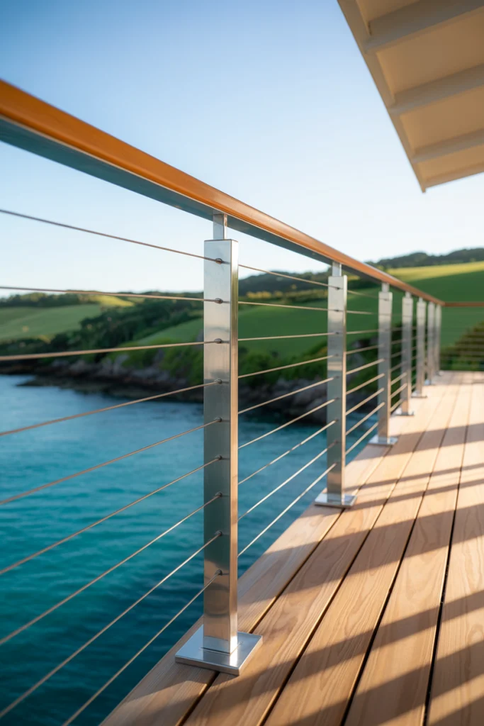 Cable Railings for Modern Simplicity