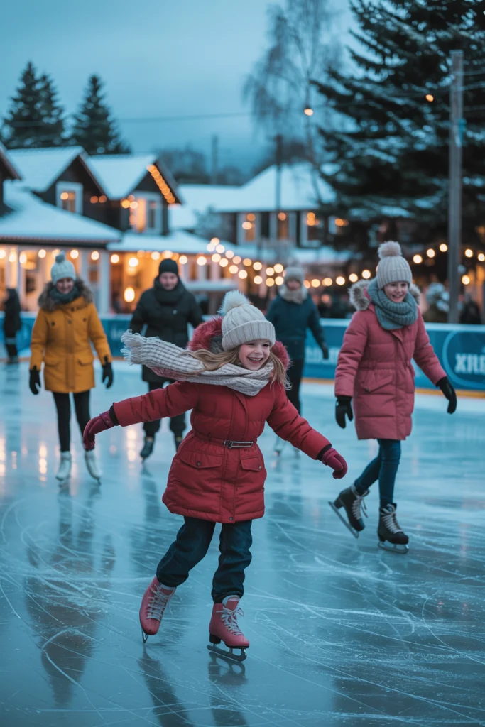 Capturing Ice Skating Scenes