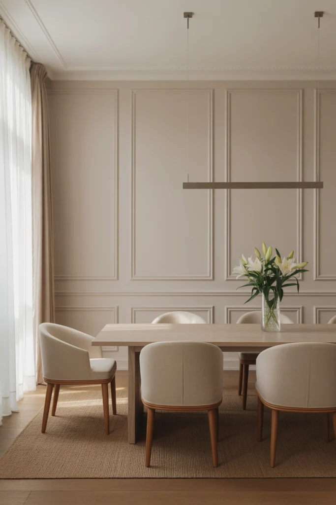 Ceiling-to-Floor Trim for Elegance