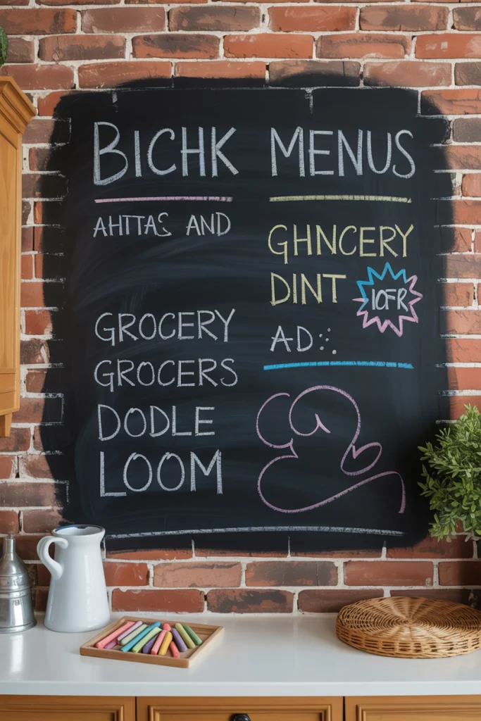 Chalkboard Paint for Functionality