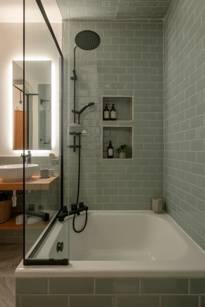 Choose a Shower-Tub Combo