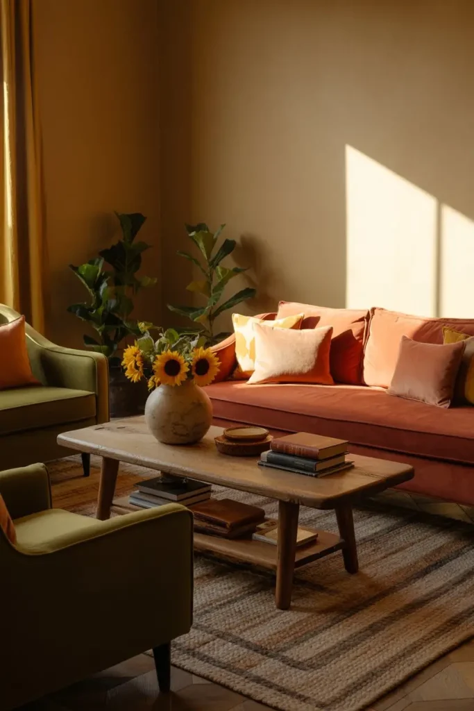 Choose comfortable, deep seating that invites lingering