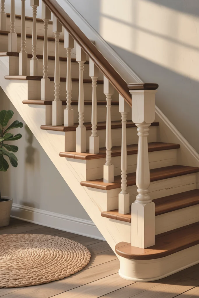 Chunky Square Spindles for a Bold Look