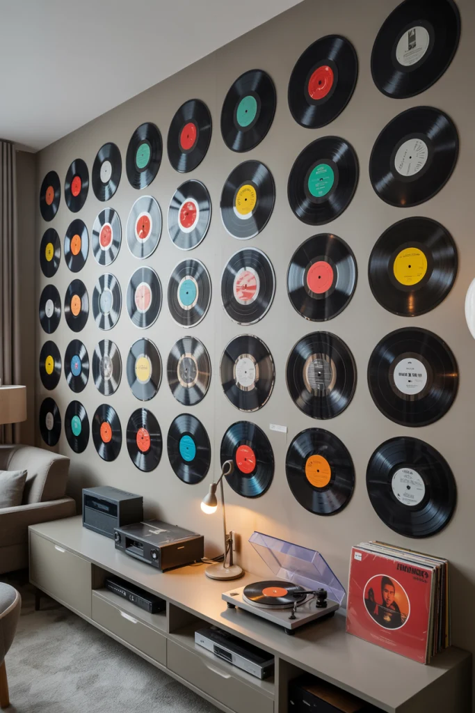 Classic Record Wall Display