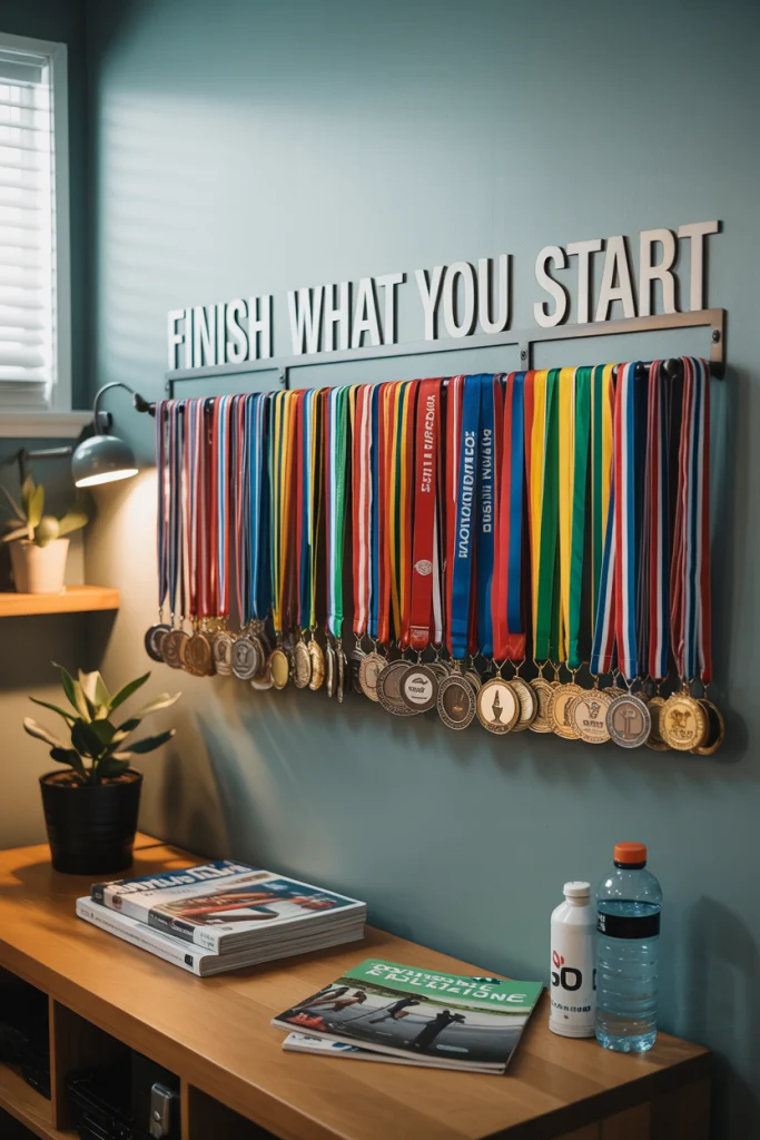 Classic Wall-Mounted Medal Racks