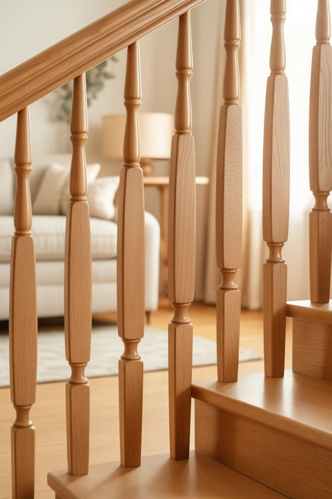 Classic Wood Spindles with a Fresh Twist